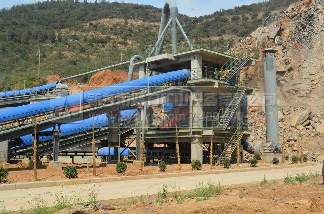 湖北宜昌時產(chǎn)600噸石料生產(chǎn)線