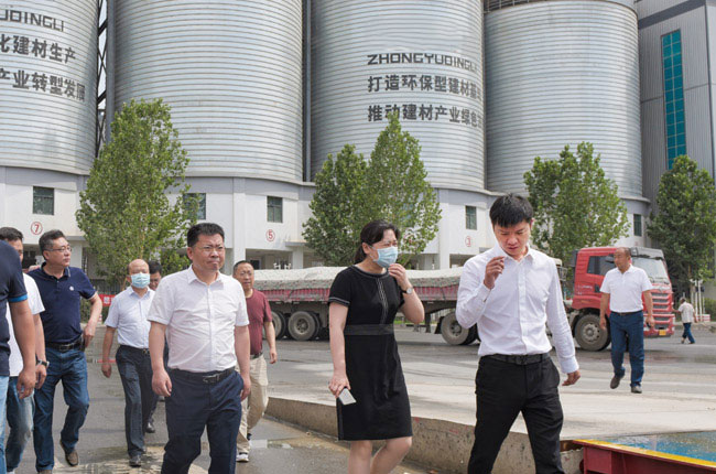 湖北武穴市考察團(tuán)蒞臨中譽(yù)鼎力調(diào)研